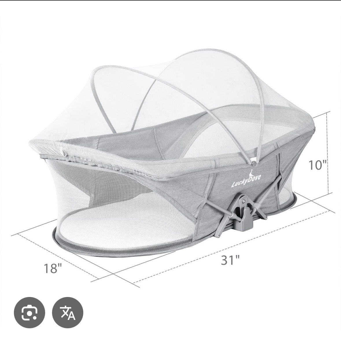 Letti: Lucky dove Baby Reisebett – Nuovo (secondo la descrizione) da Däniken SO venduto da Nathizora 4