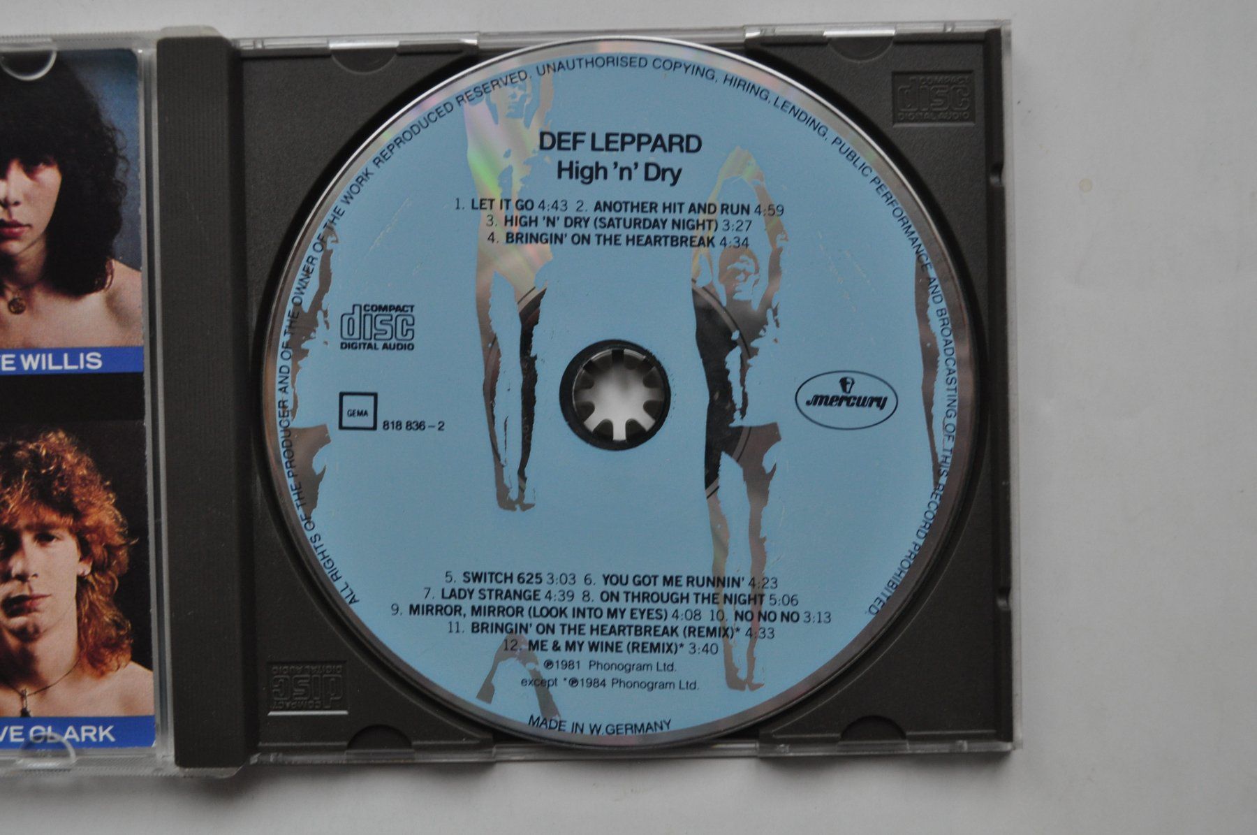 CD: Def Leppard - High'n'Dry – Usato da Marin-Epagnier venduto da Vinil68 2