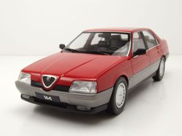 Alfa Romeo 164 Phase I 1987-1990 rot / grau / schwarz   1:18