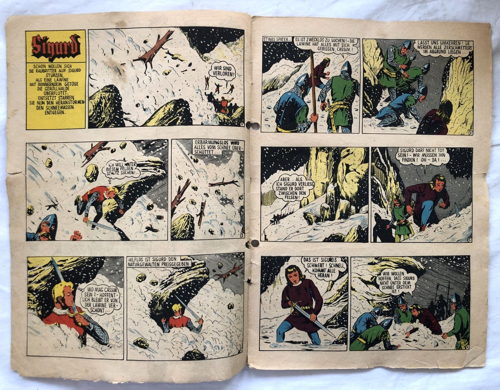 Comics: SIGURD - DER RITTERLICHE HELD - Band 8 – Gebraucht aus Schaffhausen von durruti 2