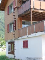 CATWALK Katzenstreppe 7.0 m mit Holzschutz gut erhalten