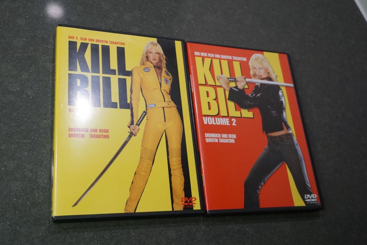 Alle DVDs: Kill Bill Vol. 1 & 2 - Quentin Tarantino - DVD Collection – Gebraucht aus Allschwil von N04Ah 1