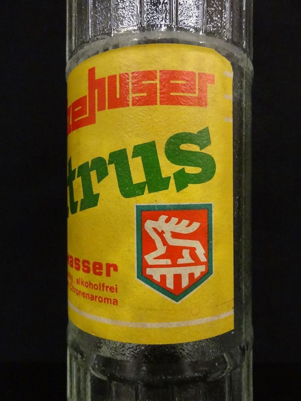 Bicchieri, Caraffe & Bottiglie: alte Flasche WALZEHUSER CITRUS 1959 – Usato da Kerzers venduto da Flaschenposten 5