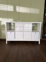Kallax Storage Unit with Drawers and Doors in good condition
