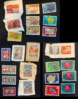 Briefmarken Schweiz Helvetia, diverse Sujets