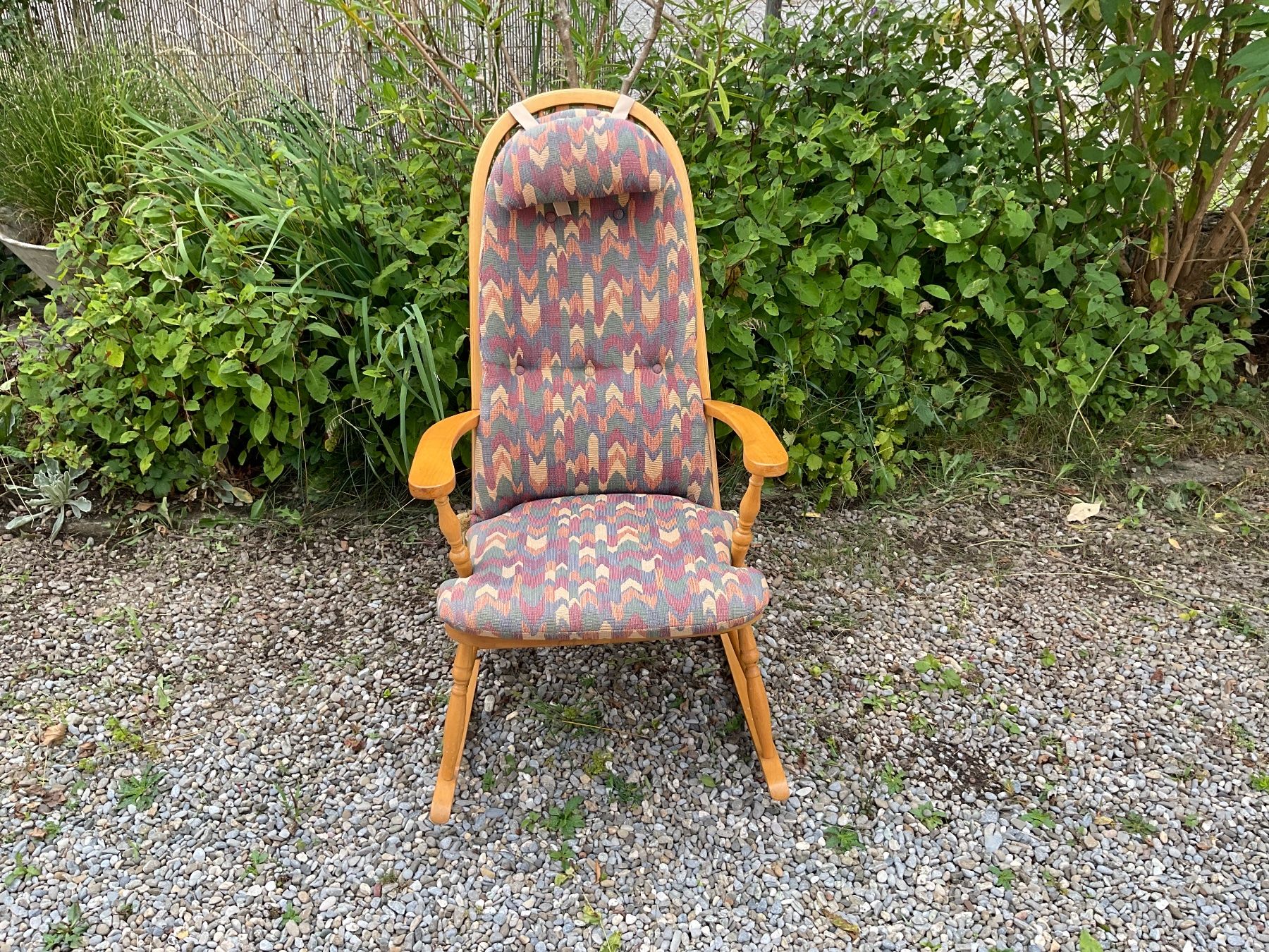 Sedie: Windsor Rocking Chair Schaukelstuhl – Usato da Aarau venduto da Ikebana03 6
