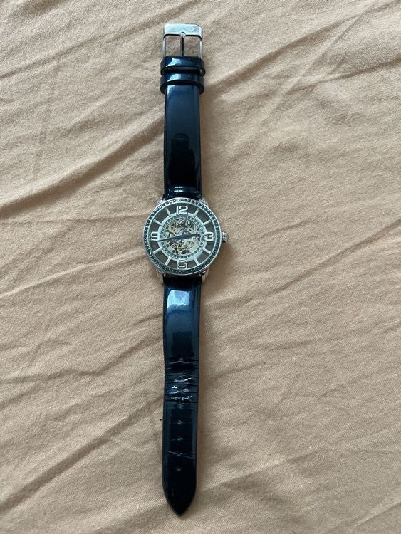 Bracelet Montre En Cuir 20 Mm - Occasion Très Bon état, Livré Avec Pompes Et Outil - Marque Maikes