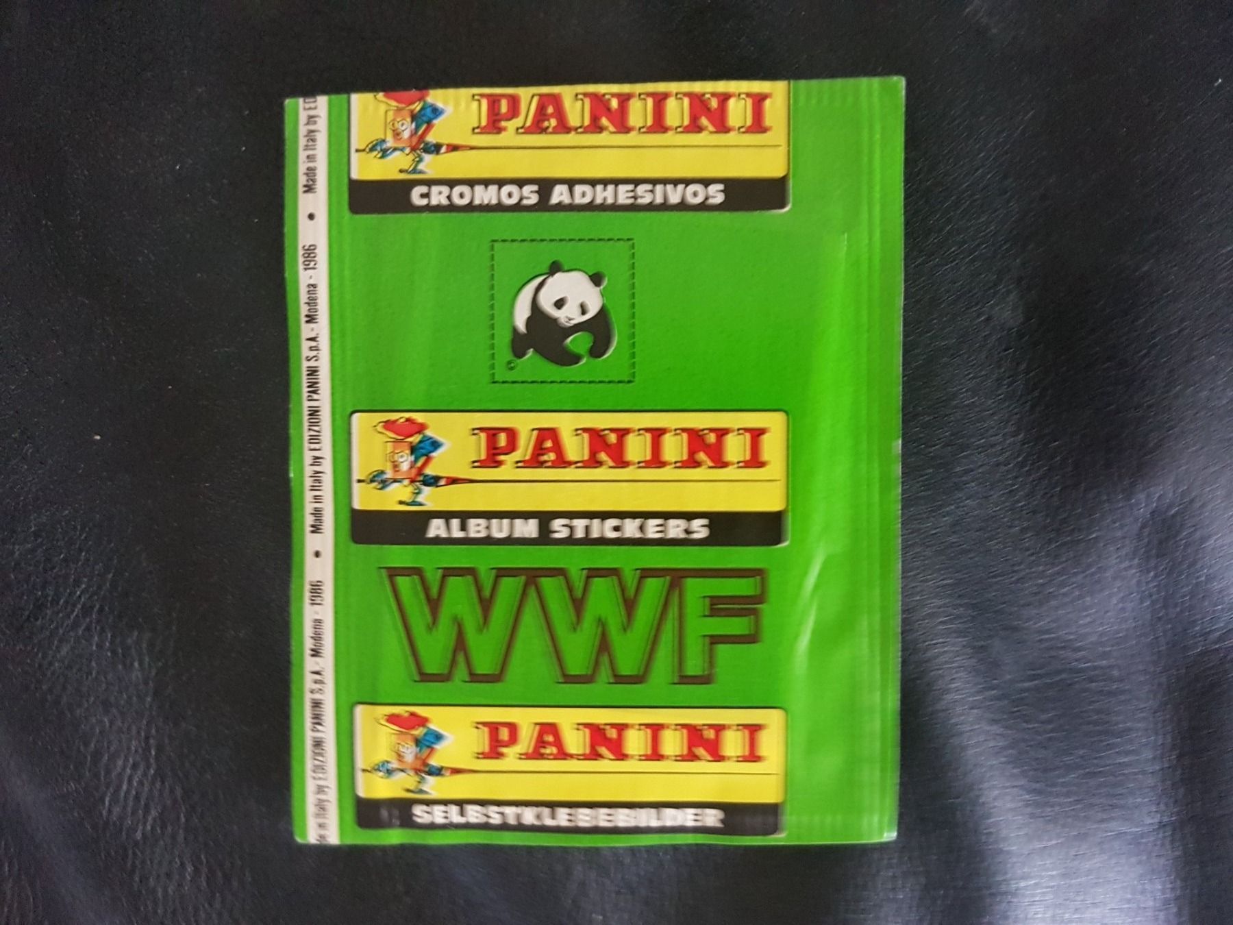 Panini Carte collezionabili: Panini Tüte WWF bedrohte Tierwelt 1991 – Nuovo e nell'imballaggio originale da Nürensdorf venduto da spartacus64 1