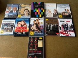 DVD Sammlung 12 Filme gemischte Genres- Wiitergäh
