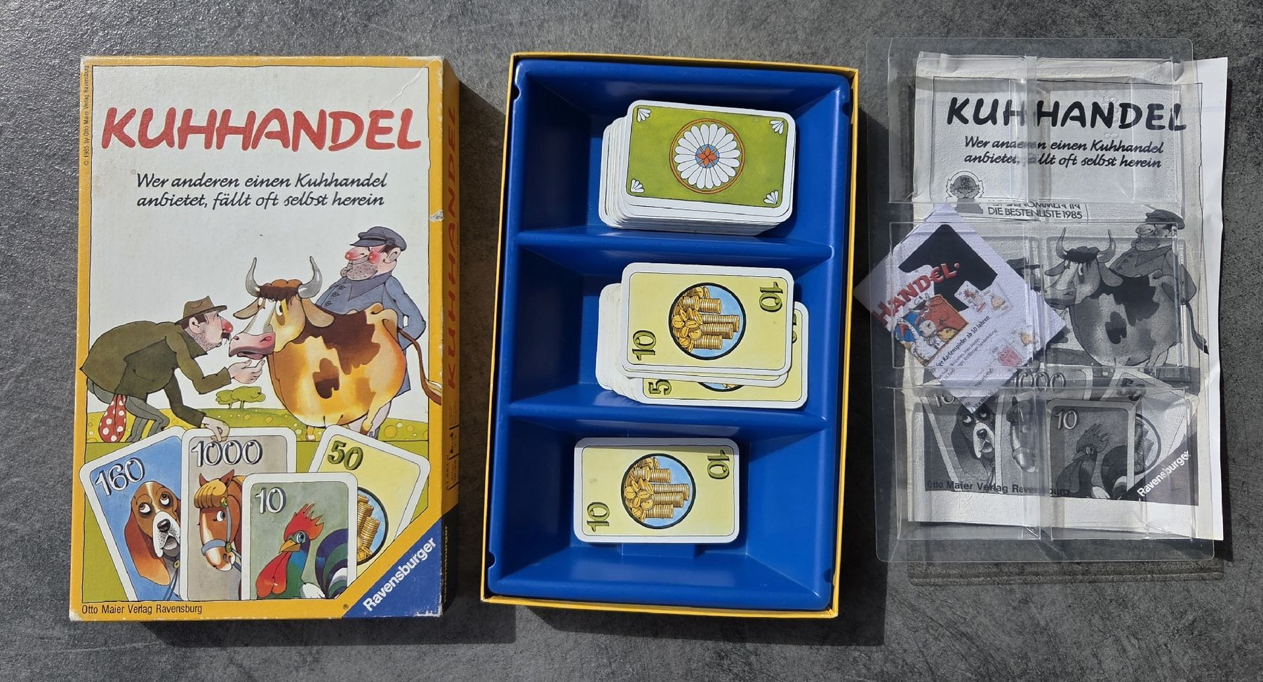 Ravensburger Giochi: Kuhhandel Kartenspiel – Usato da Oberkirch LU venduto da Tatamara 1