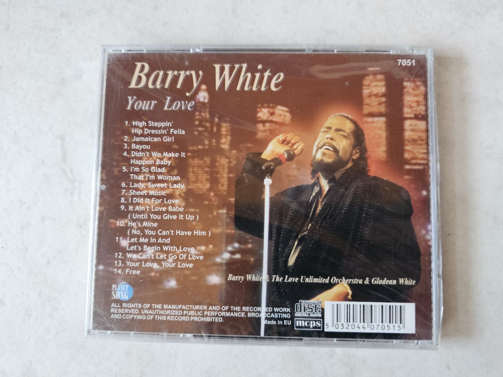 CD: Barry White & Glodean White  -  Your Love / Fabrikneu – Nuovo e nell'imballaggio originale da Schneisingen venduto da backstore24 1