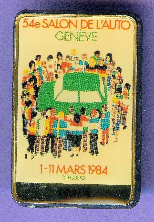 Placchette & Badge: 54. Genfer Autosalon – Usato da Winterthur venduto da Sammleroase