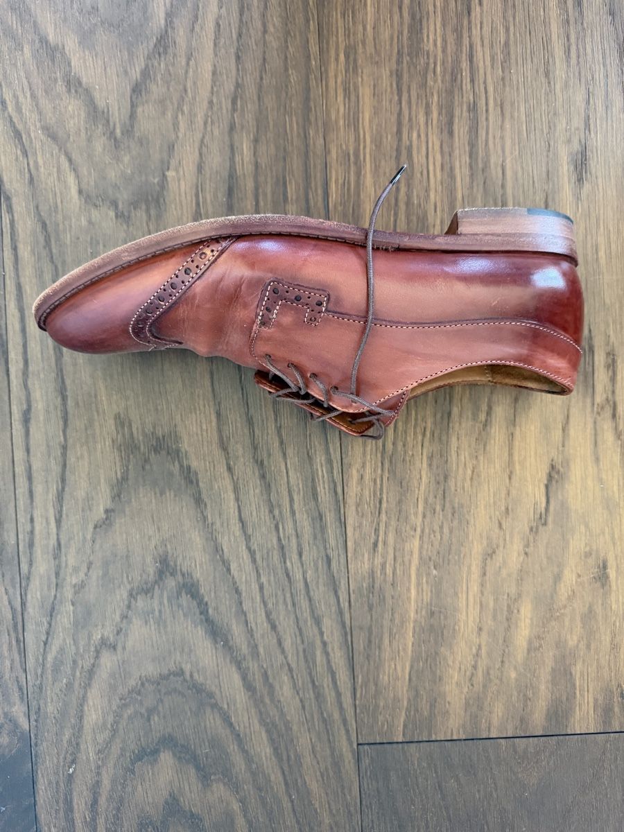 Navyboot Scarpe da donna: Navyboot Lederschuhe braun, Grösse 39 – Usato da Erlenbach ZH venduto da LightSheer 1