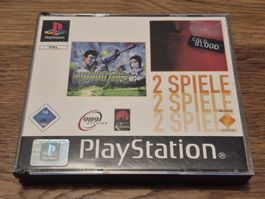 Playstation 1: Syphon Filter 2 + Cold Blood - CiB (4 Discs)