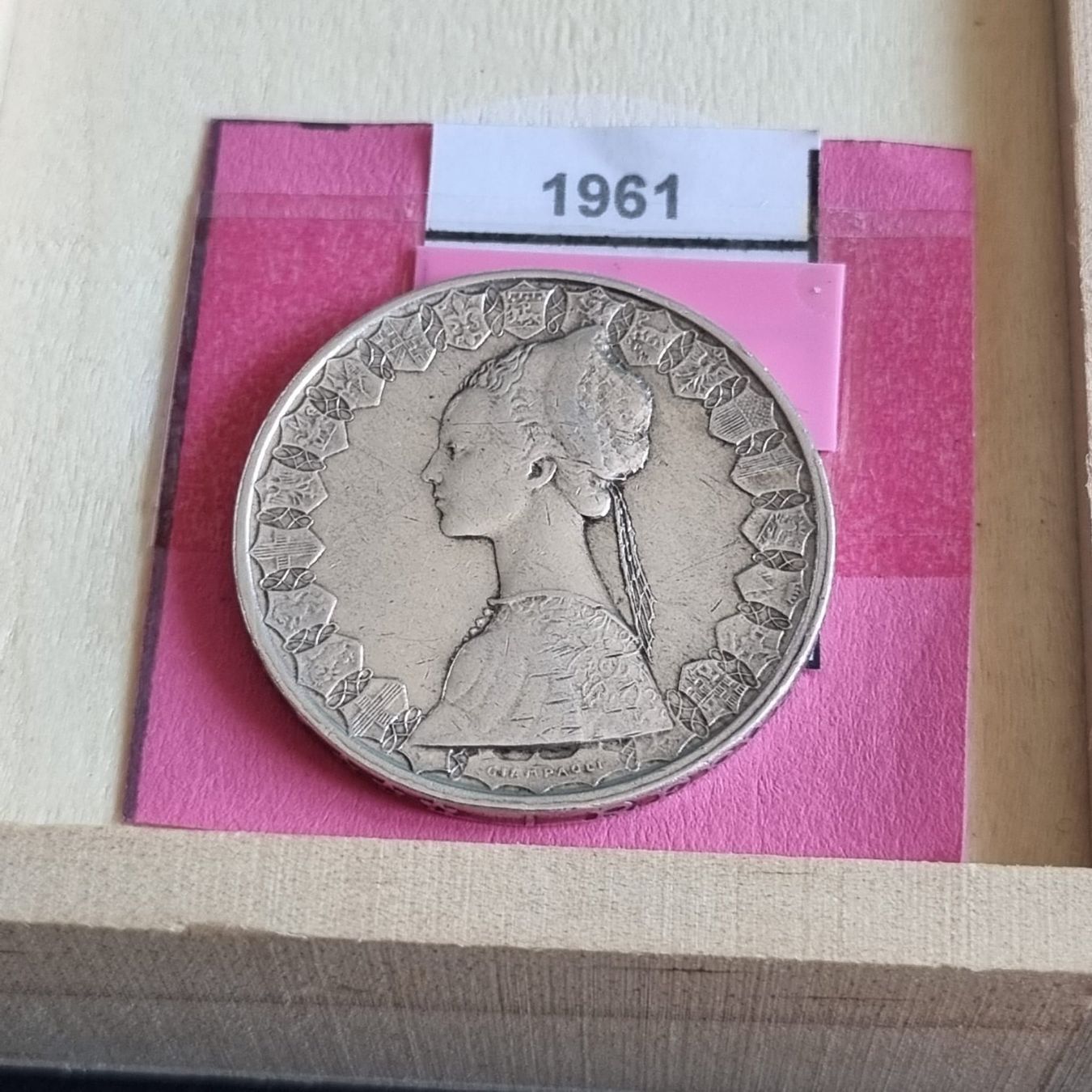 Tutti le monete: 500 Lire 1961 Italie ARGENT – Usato da Genève venduto da cor_2ryx