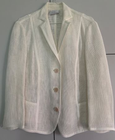 Akris Punto Blazer, Gr. 42, beige