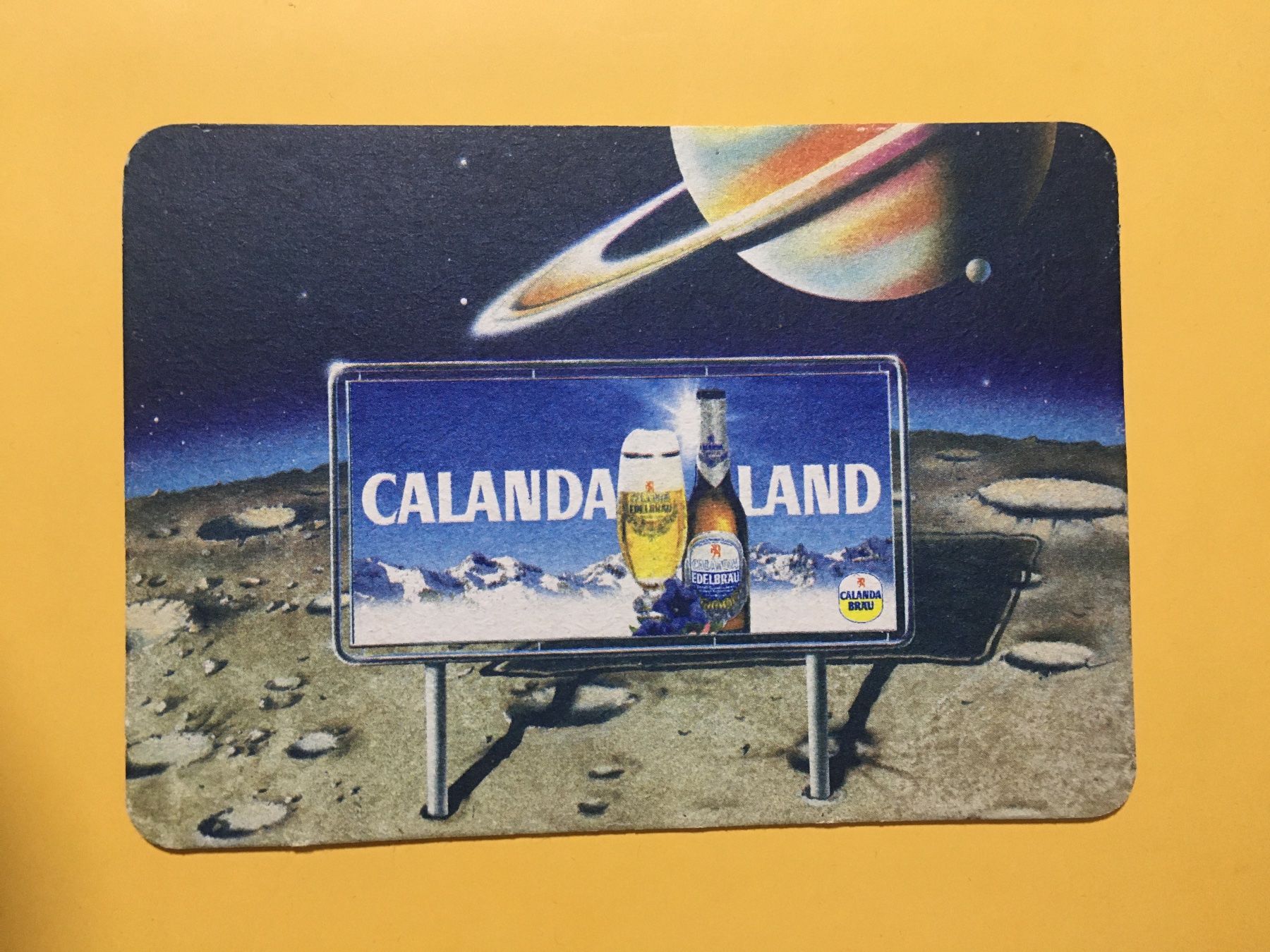 Cartes postales: Bierdeckel Calanda Ansichtskarten Format Stempel Pany 1986 – D'occasion à Küttigen par Melisch1000