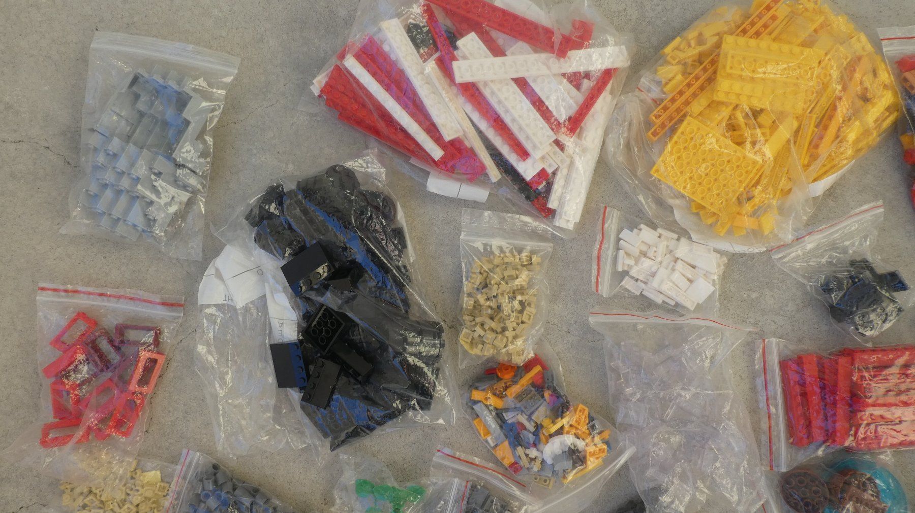 Kit di costruzioni: lego kompatible Klemmbausteine ca. 2kg – Nuovo (secondo la descrizione) da Chur venduto da Ost 2
