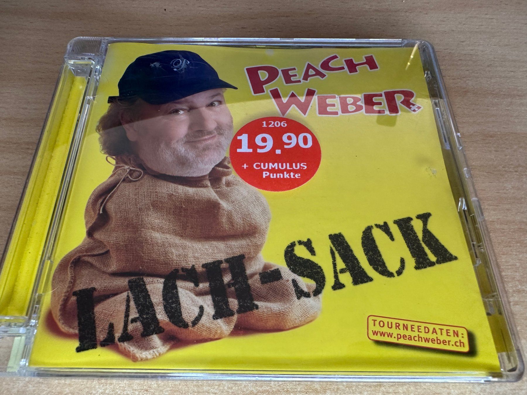 CDs: R6 Peach Weber – Lach-Sack – Gebraucht aus Rikon im Tösstal von Alpenmutz