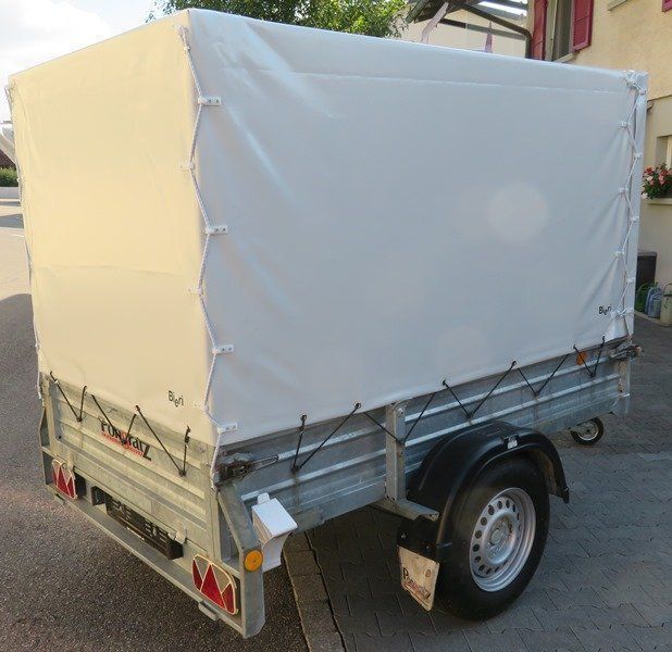 Sachentransportanhänger Pongratz Brücke mit Verdeck 1200 3