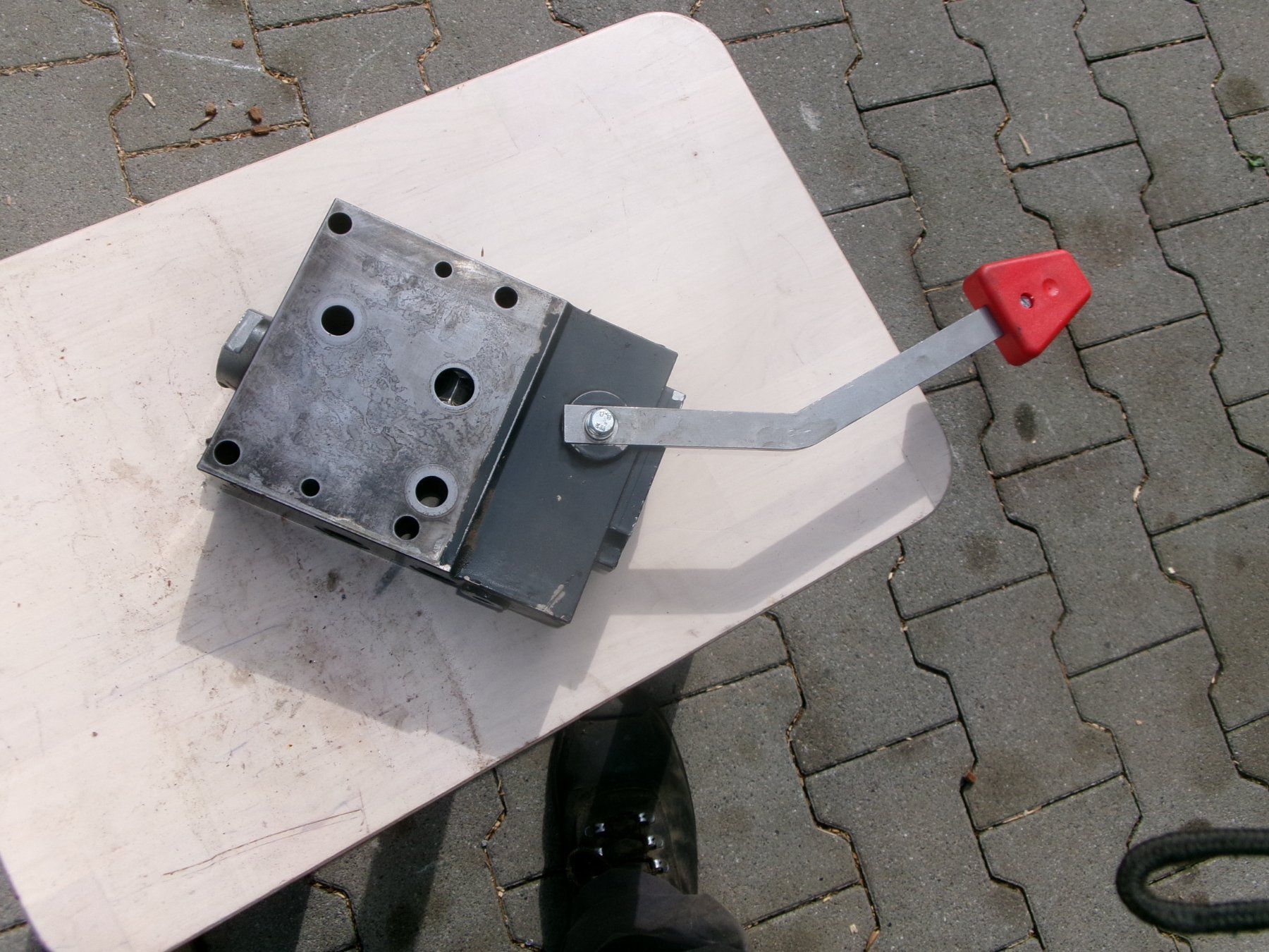 Trattori: AK -Hydraulik  -Doppelwirkendes Steuerventil - – Difettoso da Eschenbach SG venduto da GM-29 3