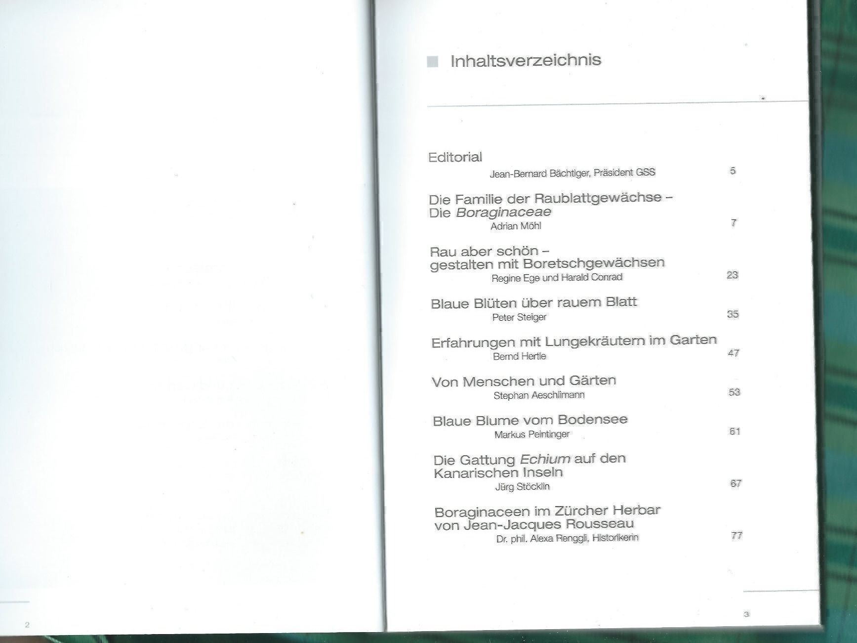Libri: Boraginaceae,  Raublattgewächse – Nuovo e nell'imballaggio originale da Zürich venduto da t24_de 1