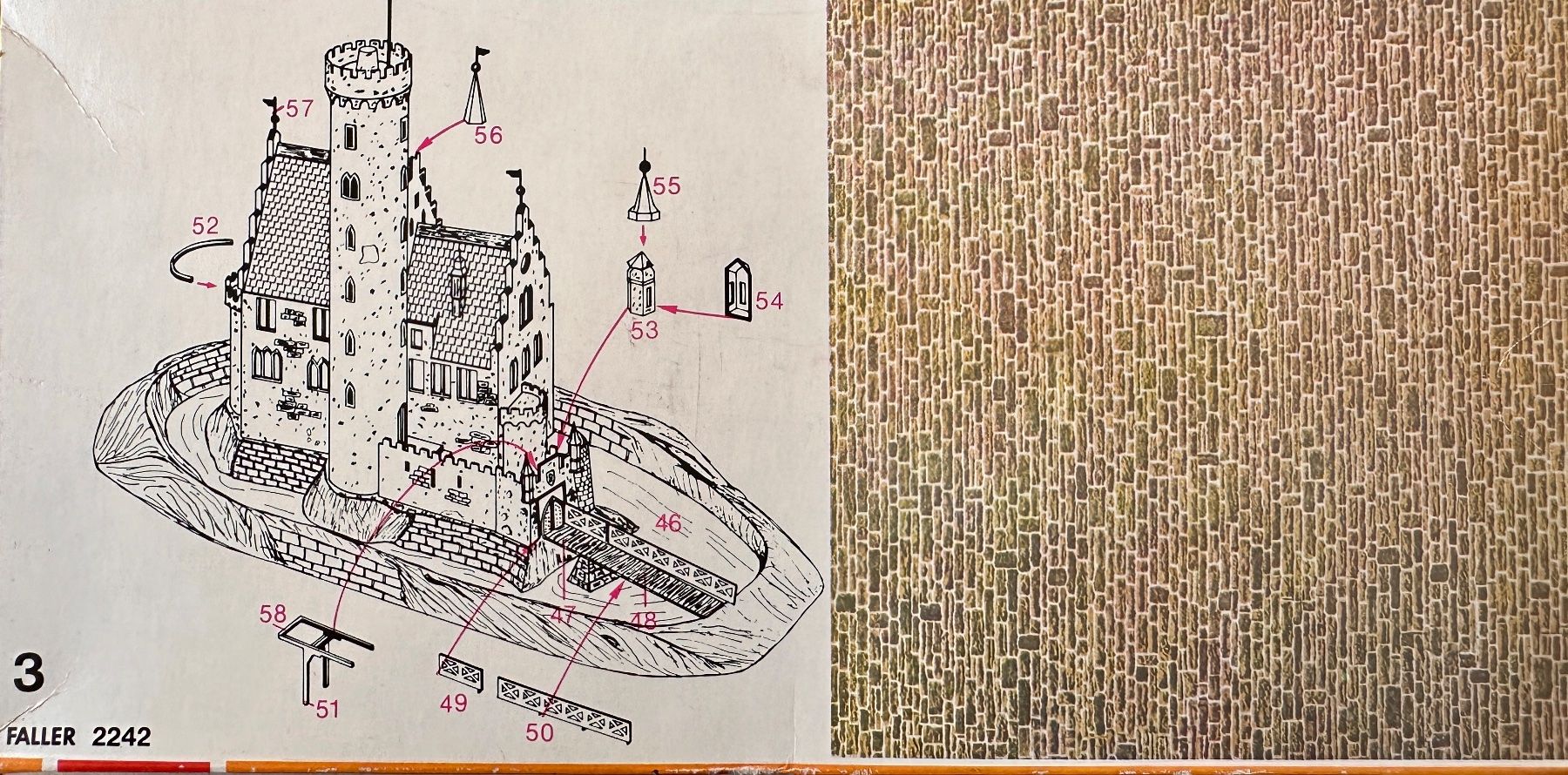 Faller Modellini di ferrovie: Faller B-2242 N Wasserburg – Nuovo e nell'imballaggio originale da Burgdorf venduto da Gedora 4