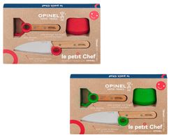 OPINEL Le Petit Chef Kinder Küchenmesser-Set, 3-teilig