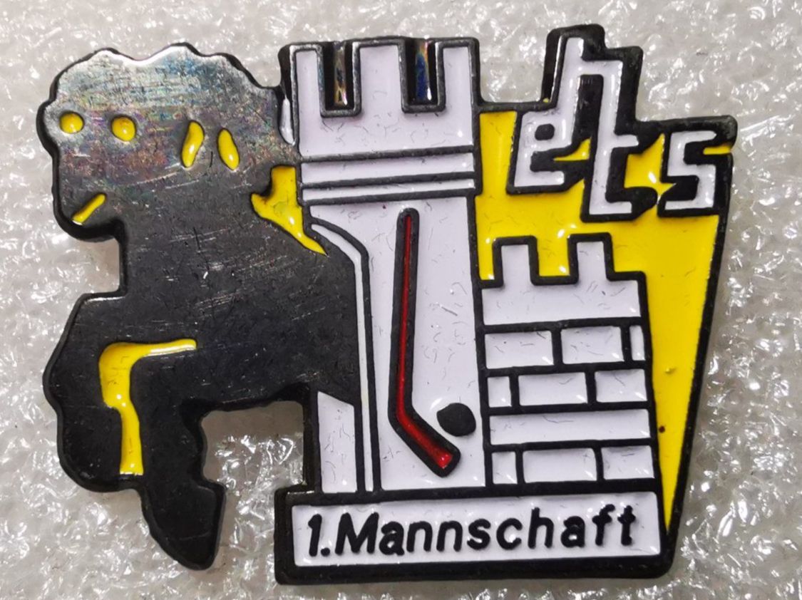 Placchette & Badge: Ansteckpin 12: 1. Mannschaft – Usato da Oppligen venduto da Pin-Fall-Shop