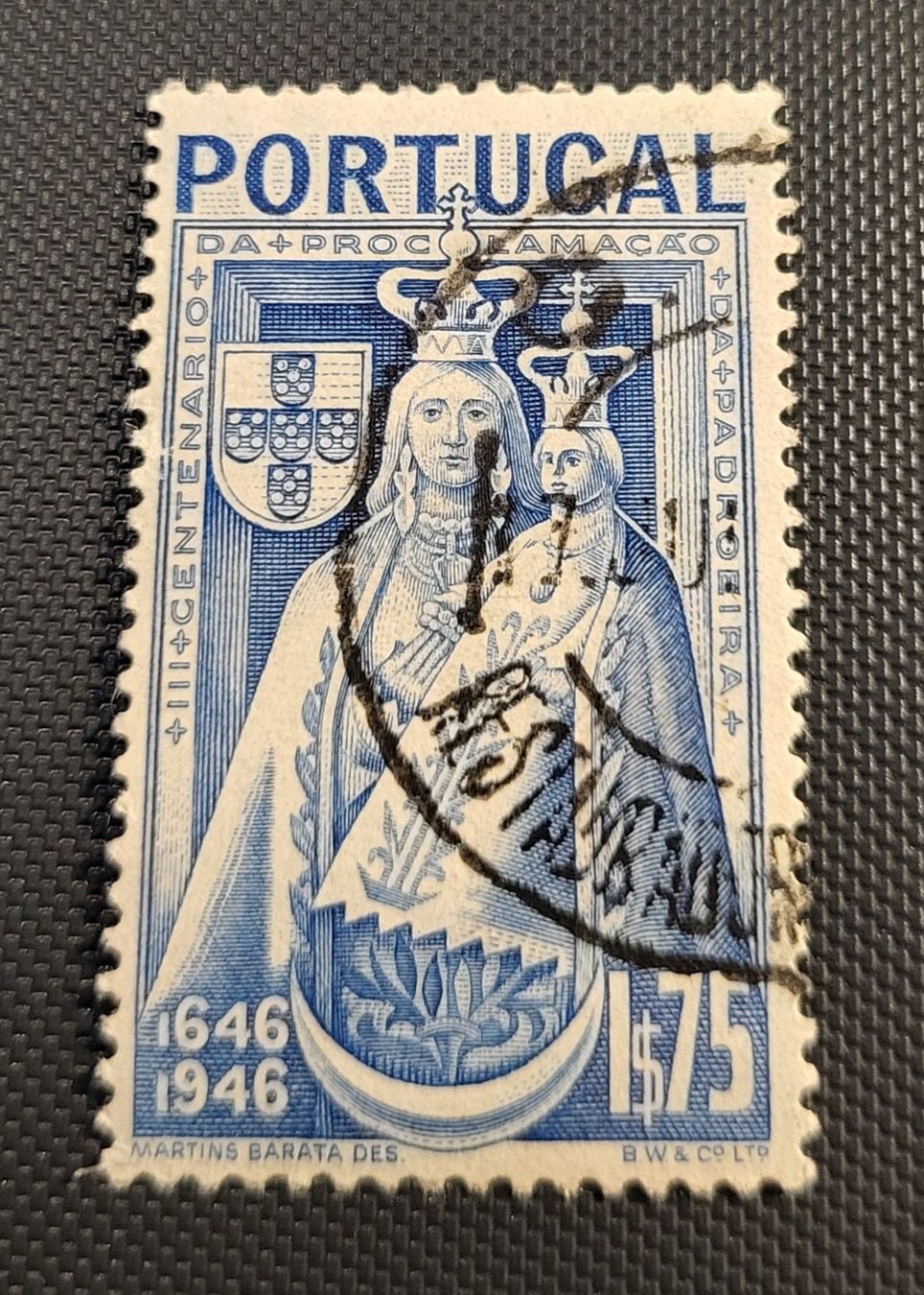 Alle Briefmarken: Portugal 1946 briefmarke – Gebraucht aus St Gallen von Stampsalshobby