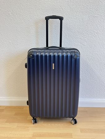 Madisson Hartschalenkoffer dunkelblau mit Rollen