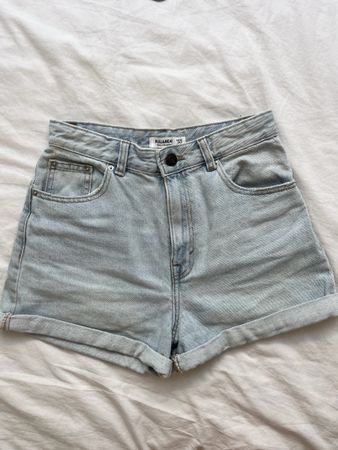 Shorts PULL&BEAR light blue 36