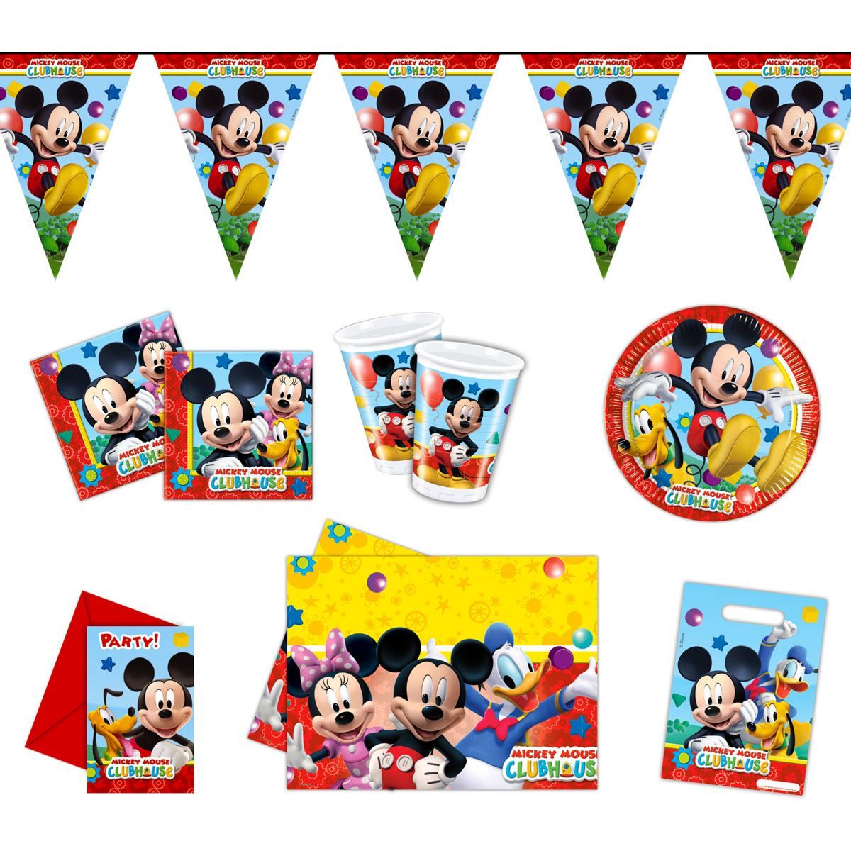 Altro per bambini: Partyset - Partygeschirr Mickey – Nuovo e nell'imballaggio originale da Wetzikon ZH venduto da shoo-shoos 1