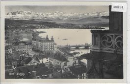 Zürich vom Grossmünster aus