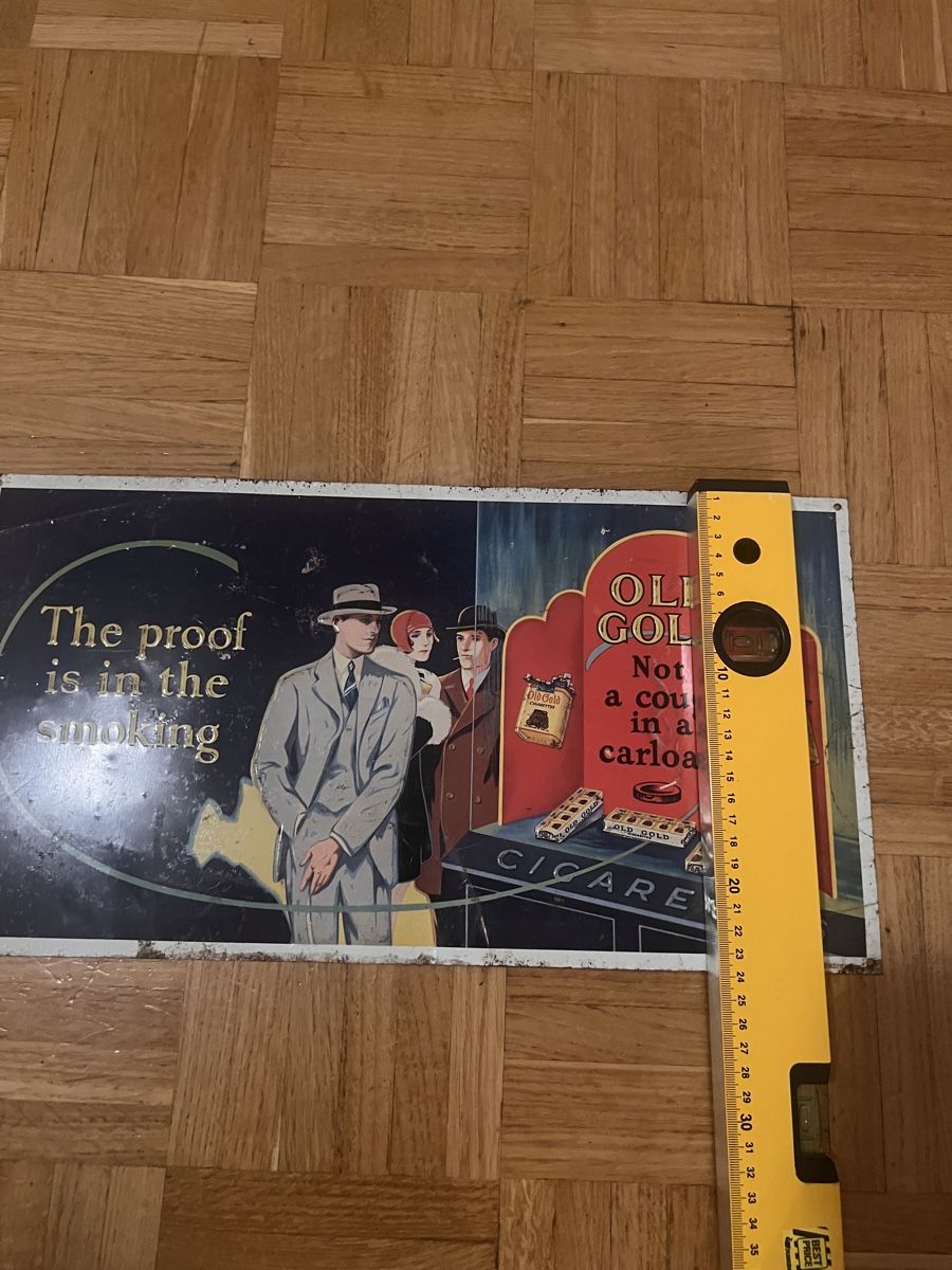 Insegne: Schild Old Gold Cigarettes – Usato da glattbrugg venduto da evoli09 2