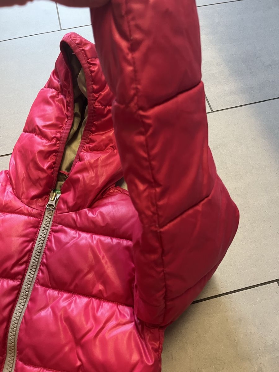 Benetton Giacche & Cappotti: Benetton pinkige Winterjacke, Gr. 120 – Usato da Zürich venduto da jmg_8005 4