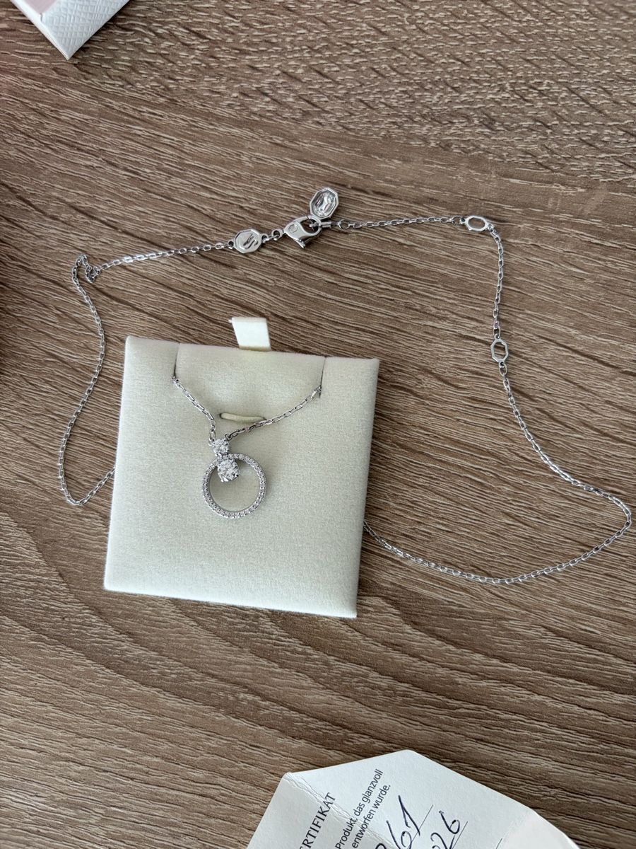 Swarovski Catenine: Swarovski Kette mit Anhänger NEU – Nuovo e nell'imballaggio originale da Hünibach venduto da Falken83 3