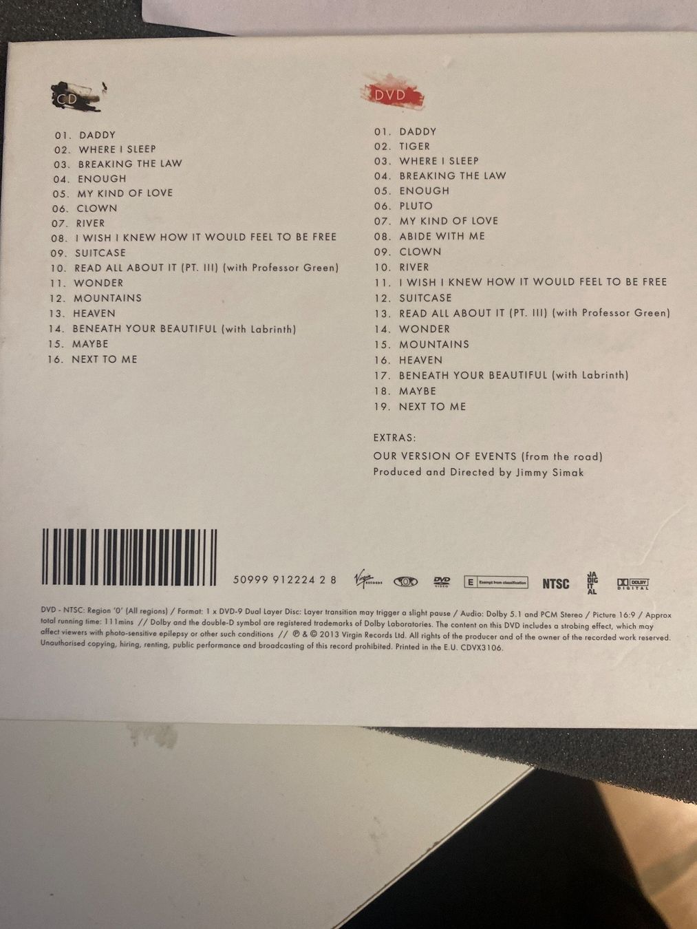 CD: Emeli Sandé - CD+DVD Live Royal Albert Hall Neuf – Usato da Le Brassus venduto da cinema13 1