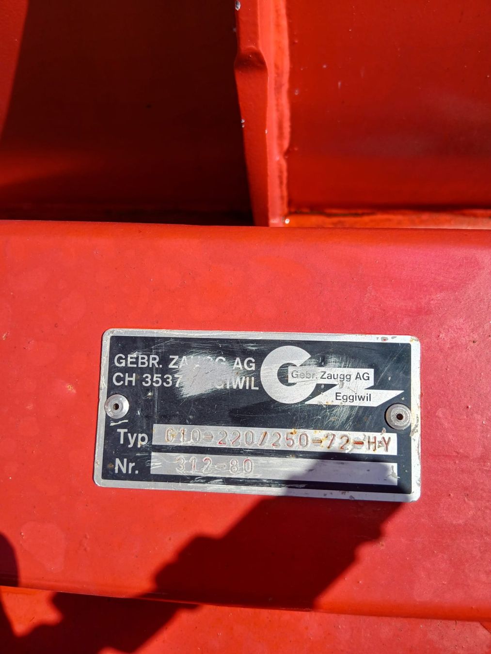 Zaugg Sgombero neve: Schneepflug Zaugg – Usato da Untersteckholz venduto da wer_6nbn 4