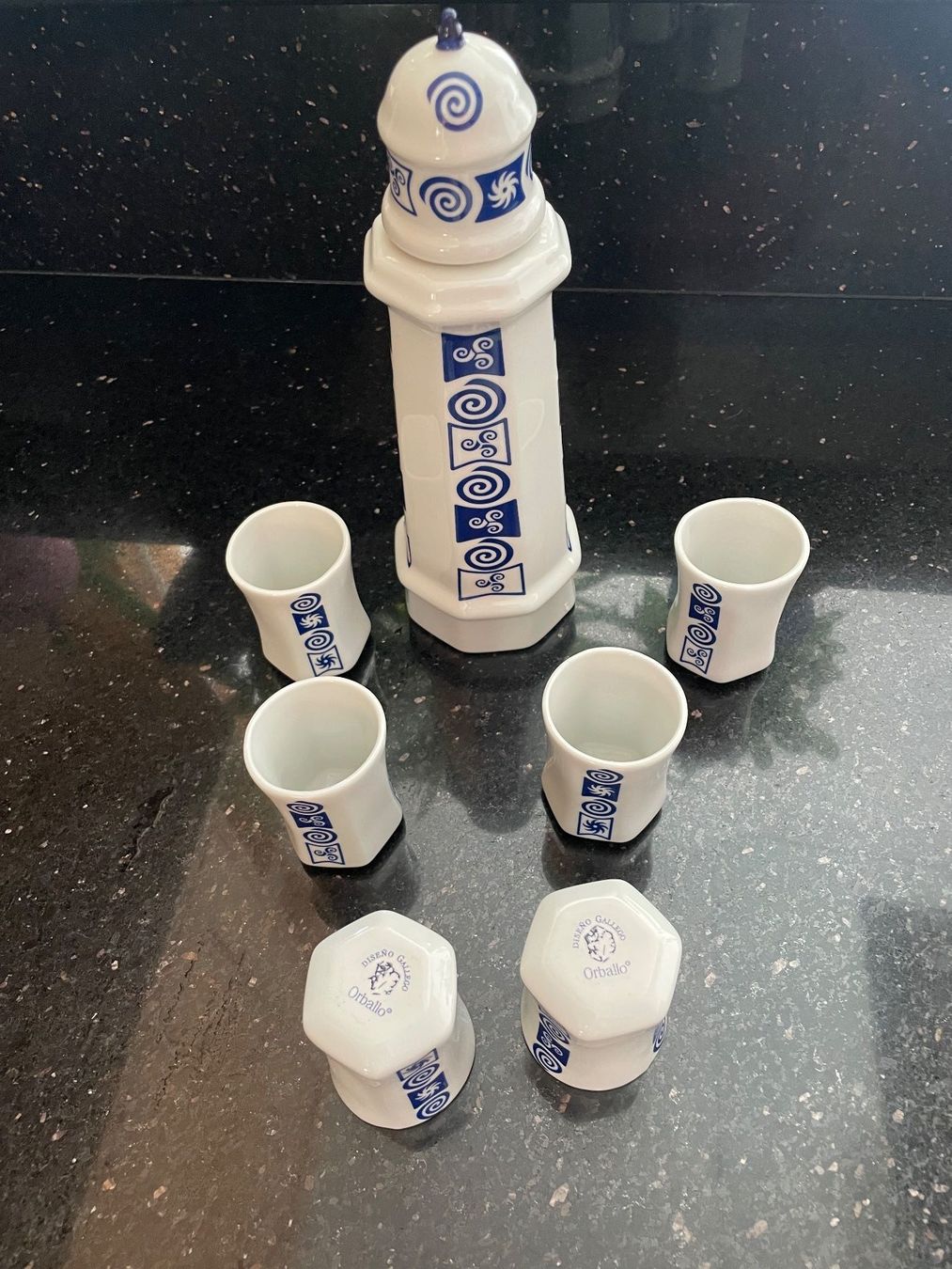 Caraffe: Set à alcool fort espagnol-neuf – Nuovo (secondo la descrizione) da Chénens venduto da krengikreng