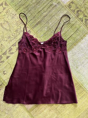 Nachthemd kurz Garel Bordeaux Grösse Xs-S