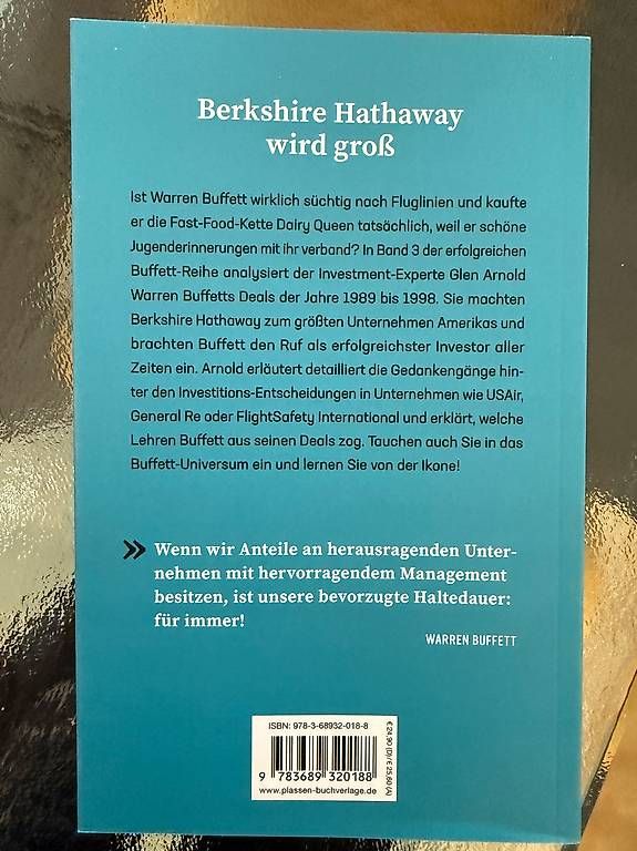 Libri: Die Deals von Warren Buffett  Vol. 3 – Usato da Zürich venduto da Leah_Mastro 4