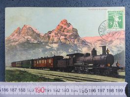 GOTTHARD-EXPRESS DAMPFZUG 1913 AK