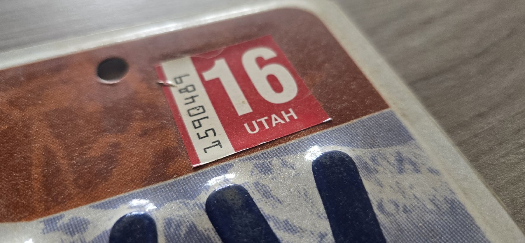 Ecriteaux: Original Utah Nummernschildblech – D'occasion à Kirchberg BE par HotWheelsSammler 1