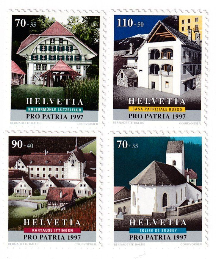 Tutti i francobolli: Schweiz 1997  ** – Nuovo (secondo la descrizione) da Neuchâtel venduto da karlpierrino
