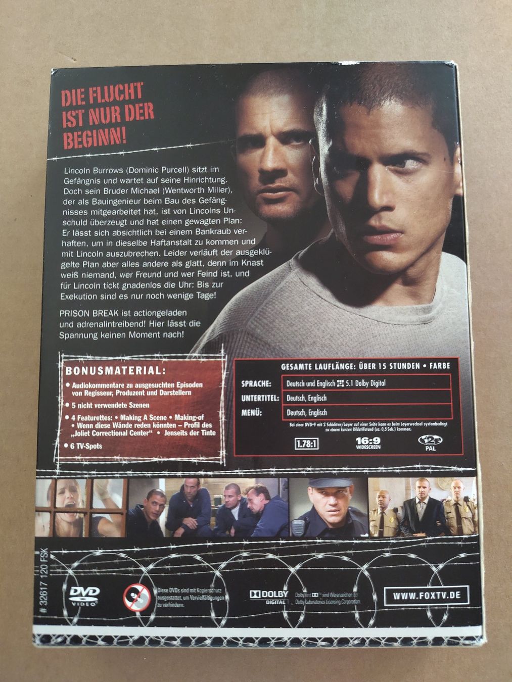 Tutti i DVDs: Prison Break - Komplette Staffeln 1-4 – Usato da Unterkulm venduto da jenswolk 2
