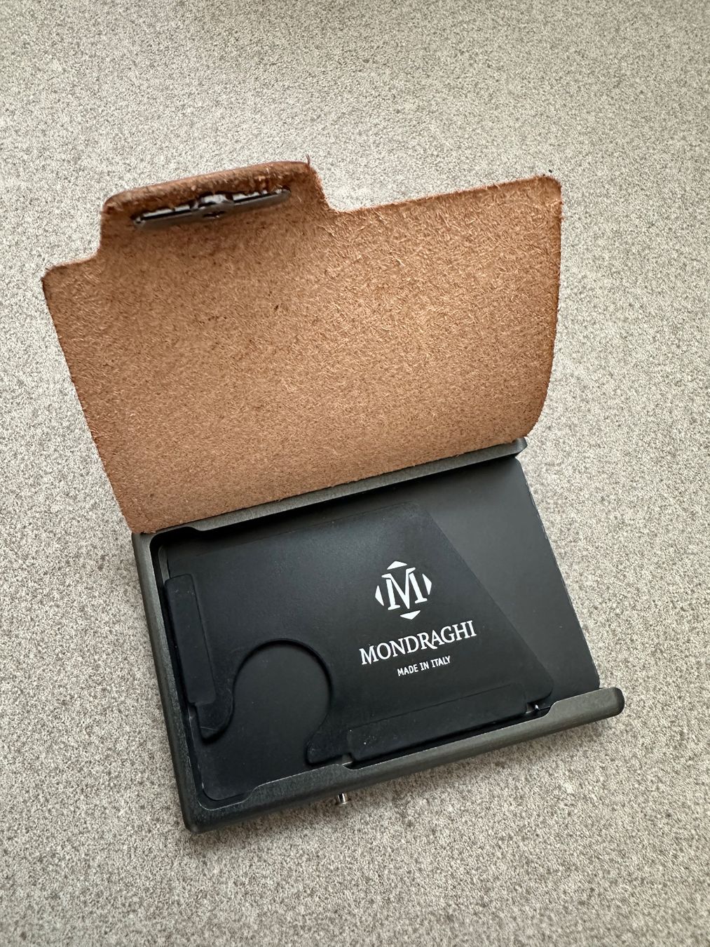 Brieftaschen: MONDRAGHI Portemonnaie/Kartenhalter – Neu (gemäss Beschreibung) aus Baar von renbee 3