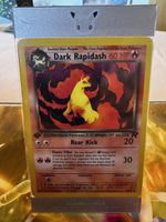 🔥Dark Rapidash 1st Edition 🇬🇧 🔥