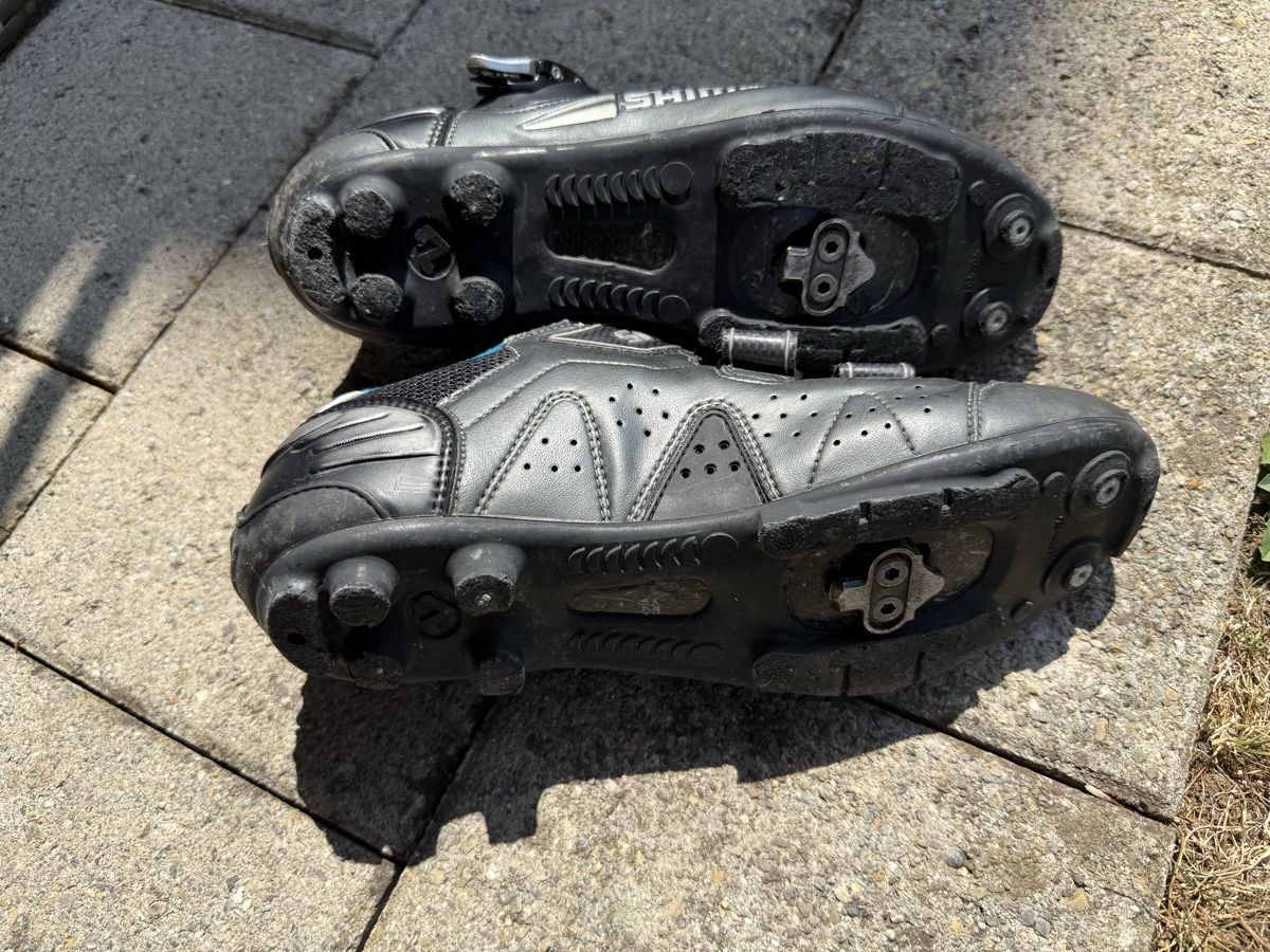 Shimano Chaussures hommes: Shimano Carbon Veloschuhe SPD – D'occasion à Altendorf par 1FrankenJohnny 2