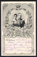 Fürst Friedrich und Fürstin Bathildis 